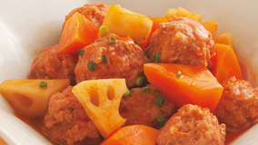 肉だんごの甘酢煮