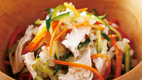 ゆで鶏のマリネサラダ