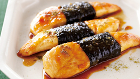 のり巻きささ身のかば焼き風