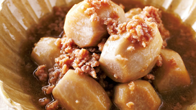 里芋のそぼろあんかけ