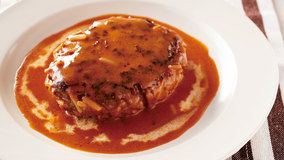 もやしのハンバーグ