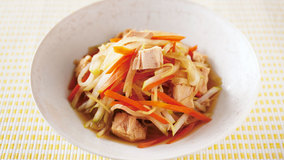 大根とにんじん、ツナの煮びたし