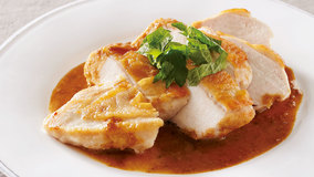 むね肉のシンプルソテー 和風ごまソース