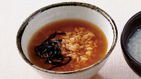 サラサラ茶がゆ