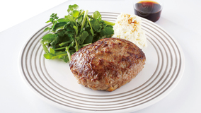 ジューシーハンバーグ おろしマヨネーズ添え