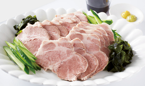 ゆで豚のお刺身風