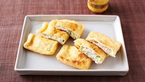 油揚げのマヨねぎ焼き