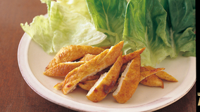 ささ身のカレーソテー巻き