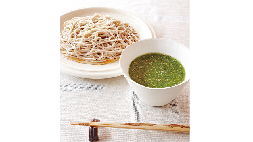 もりそば きゅうりだれ