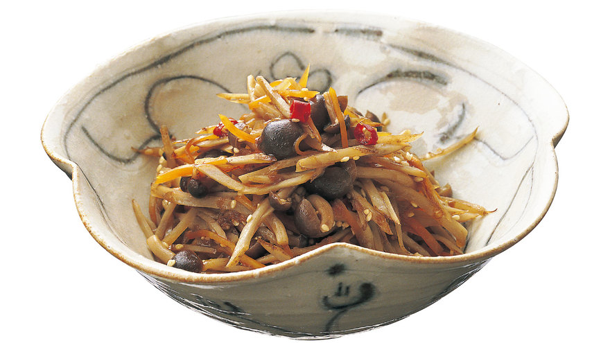 減塩 きんぴらごぼう