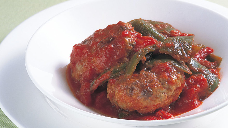 減塩 煮込みハンバーグ