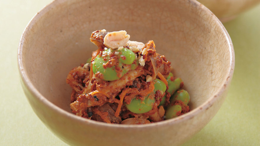 そら豆のごまあえ