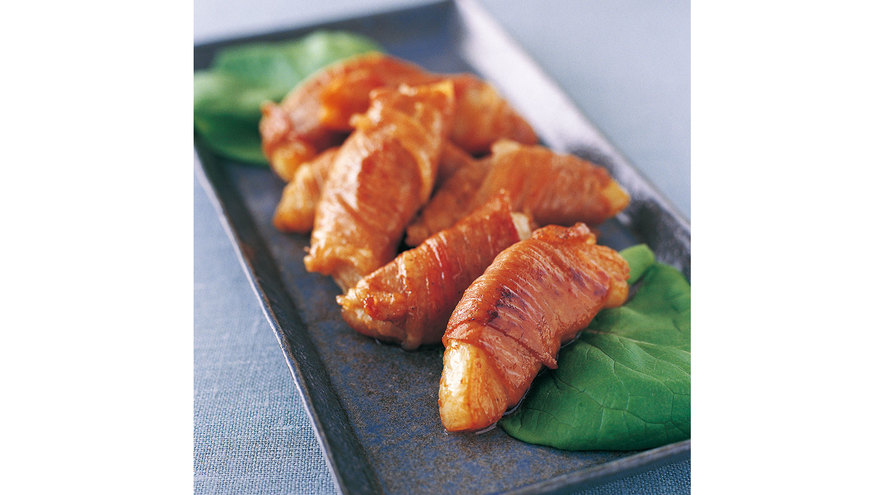 新たまねぎの豚肉巻き