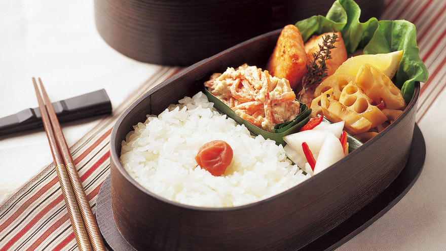 さけのハーブマリネ焼き弁当