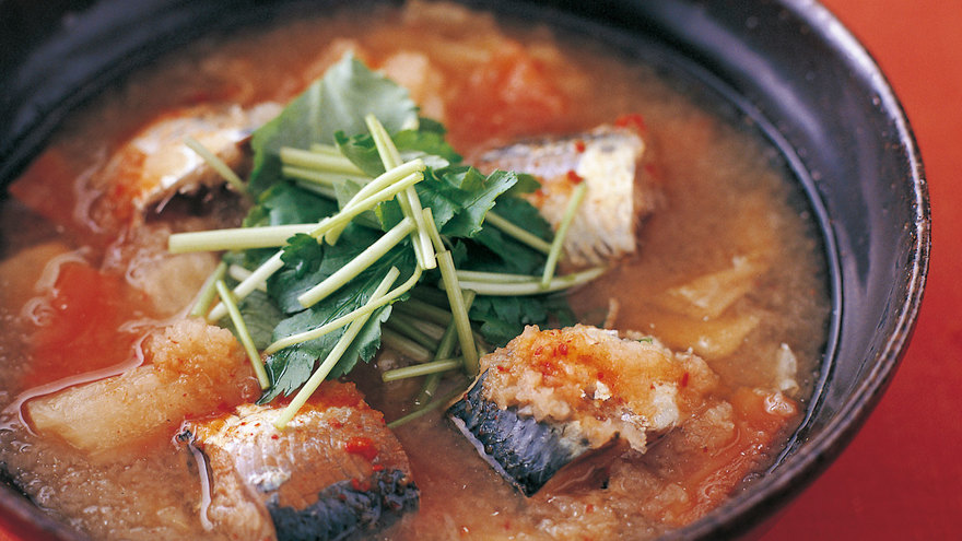 いわしのキムチ煮