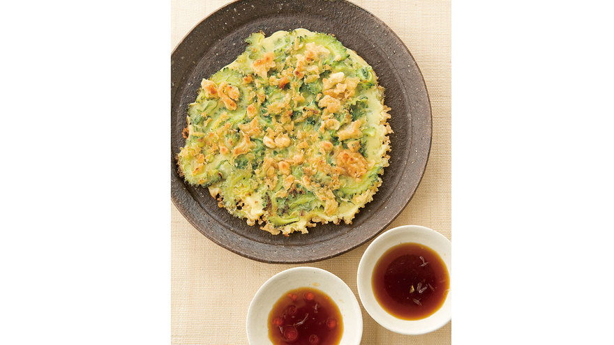 ゴーヤーチヂミ