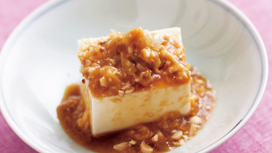 中国風ごまだれ冷ややっこ