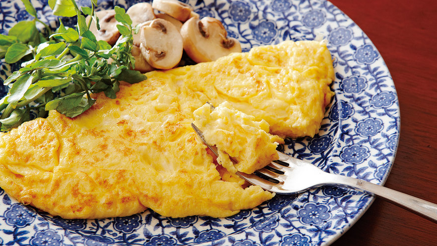 クリーミーオムレツ