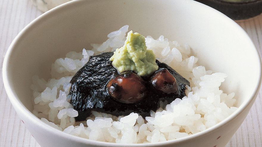 のりとなめこのつくだ煮