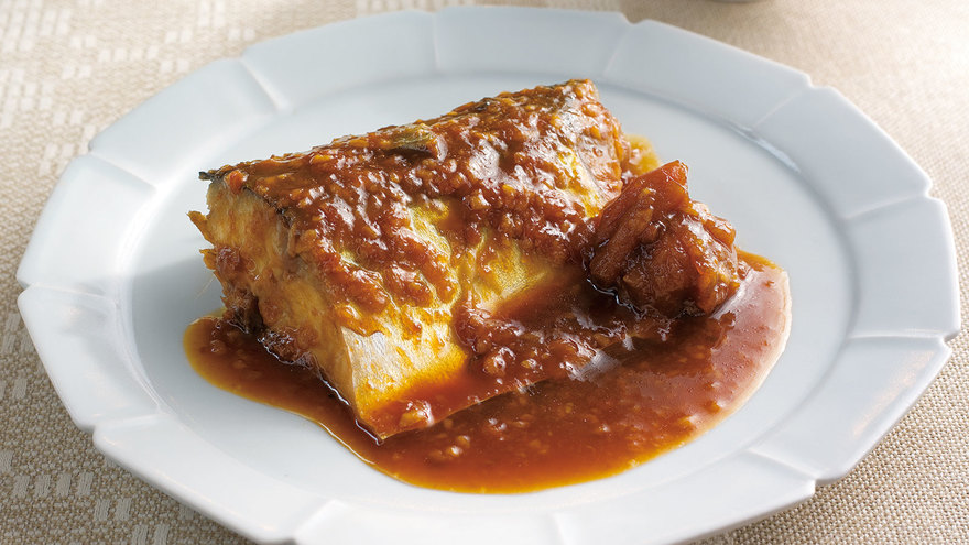 さばの梅みそ煮