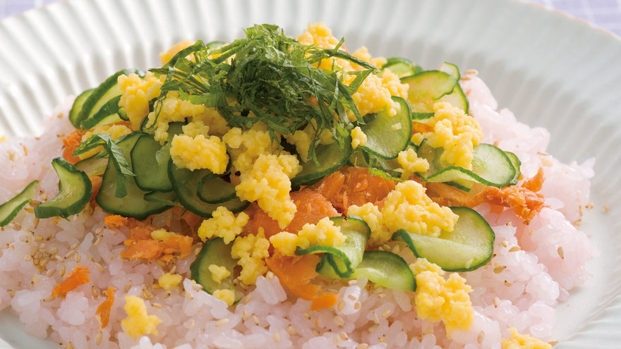 簡単梅酢ちらし