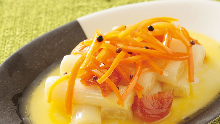 ねぎの白ワイン煮