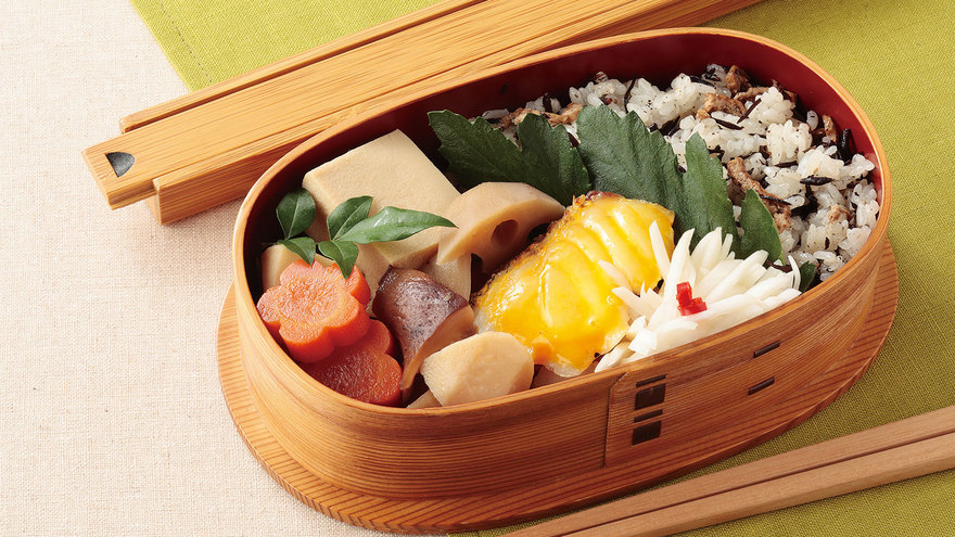 たらの黄身焼き弁当