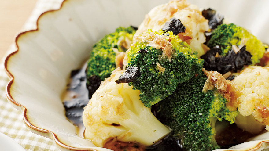 花野菜のコロコロ煮びたし