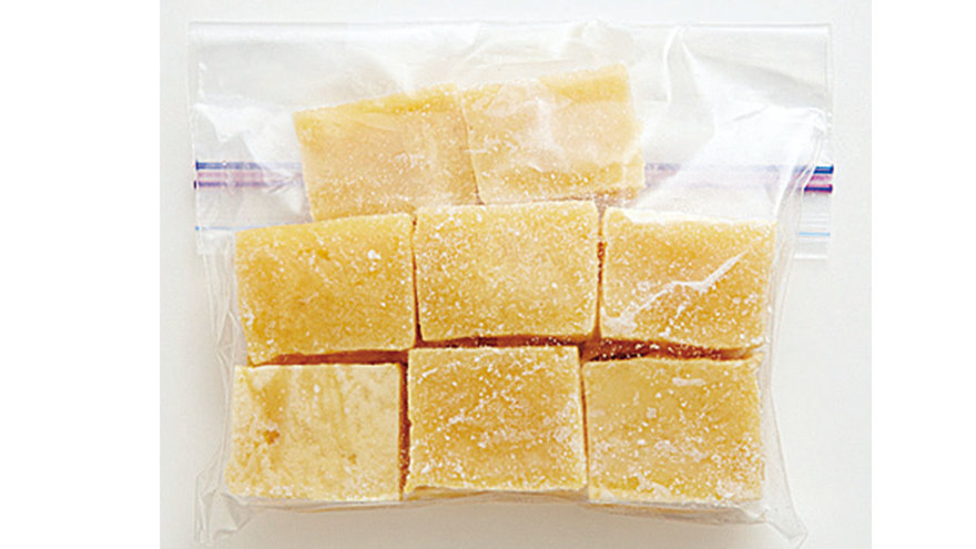 冷凍薄切り豆腐