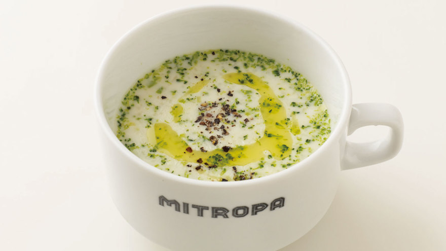 ブロッコリーのとろろポタージュ