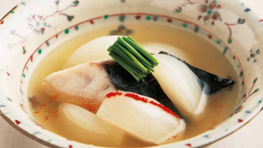 さわらとかぶのサッと煮