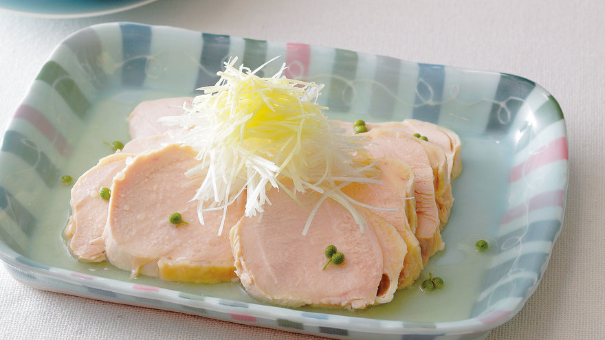 鶏むね肉のお酒煮
