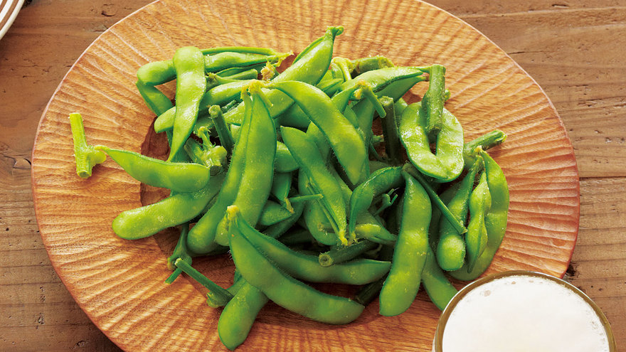 枝豆の塩ゆで