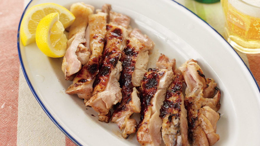 塩鶏のパリパリロースト