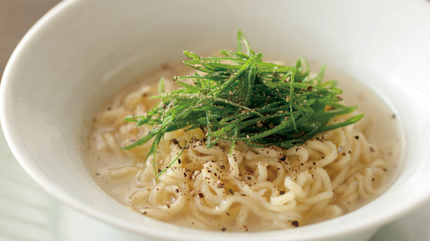 締めのラーメン