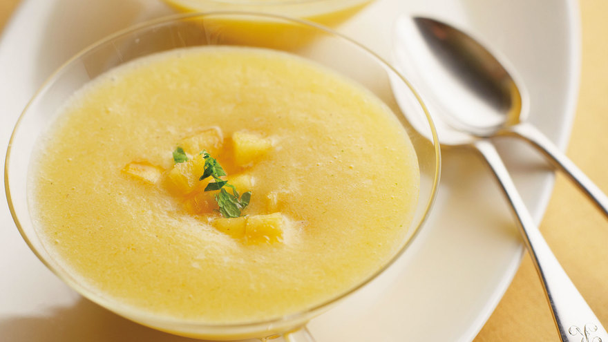 柿のスムージー