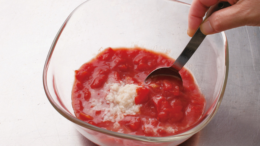 塩麹トマトソース