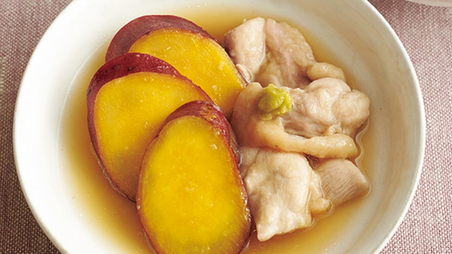 鶏おさつ煮