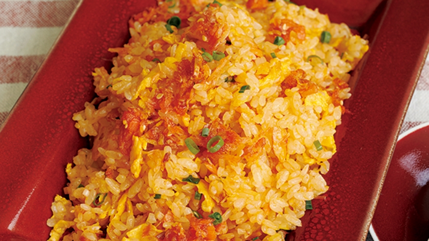 塩ざけのXO醤チャーハン