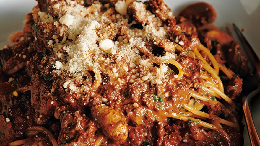 ミートソーススパゲッティ