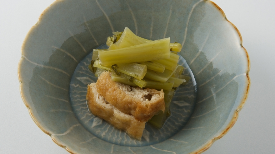 大根の葉の炊いたん