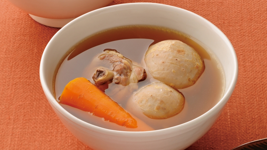 里芋と鶏肉のシチュー