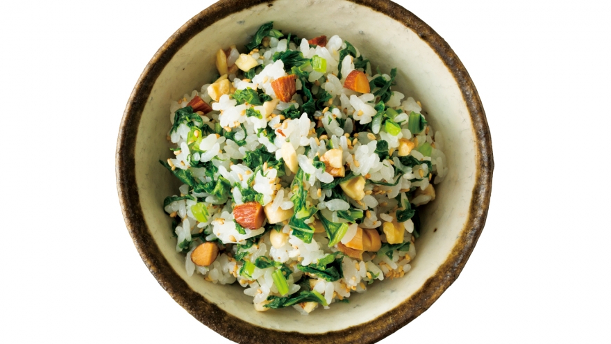 残り菜っつご飯