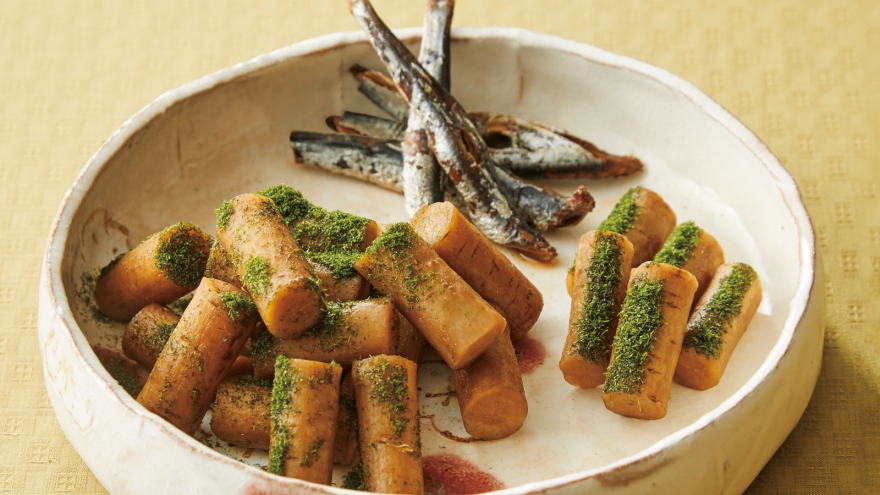 ごぼうの染め煮