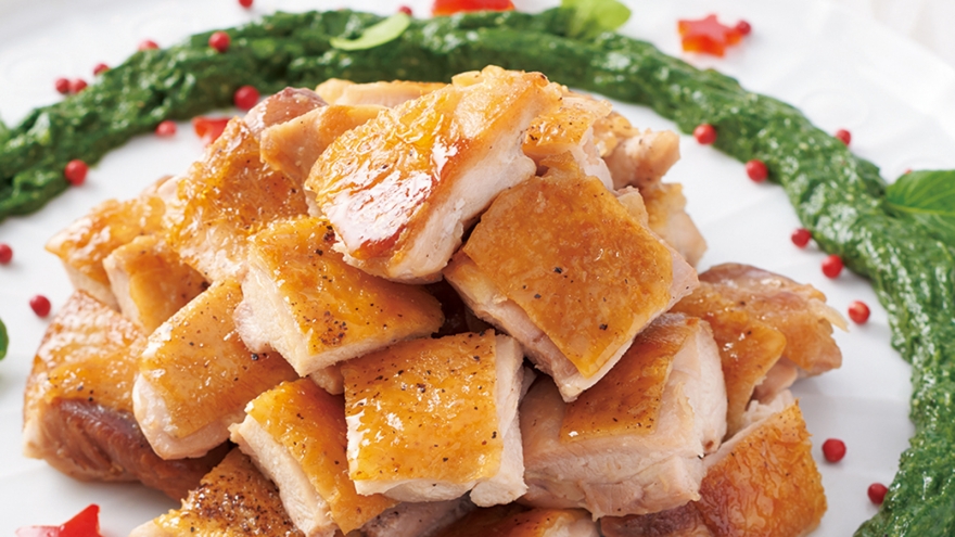 モモ 焼き 鶏 パリパリ 初めてでも簡単！スキレットで作れる チキンソテー