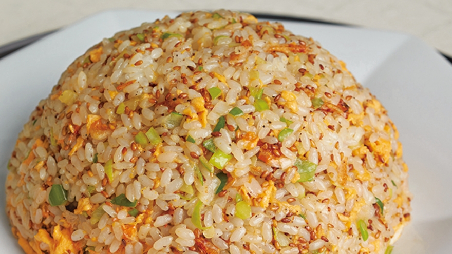 混ぜ込みチャーハン