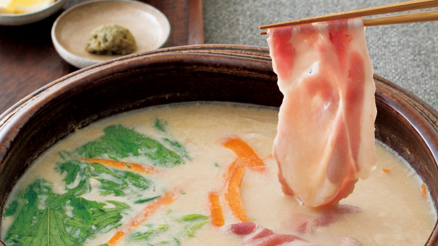 冬野菜たっぷり豚しゃぶ