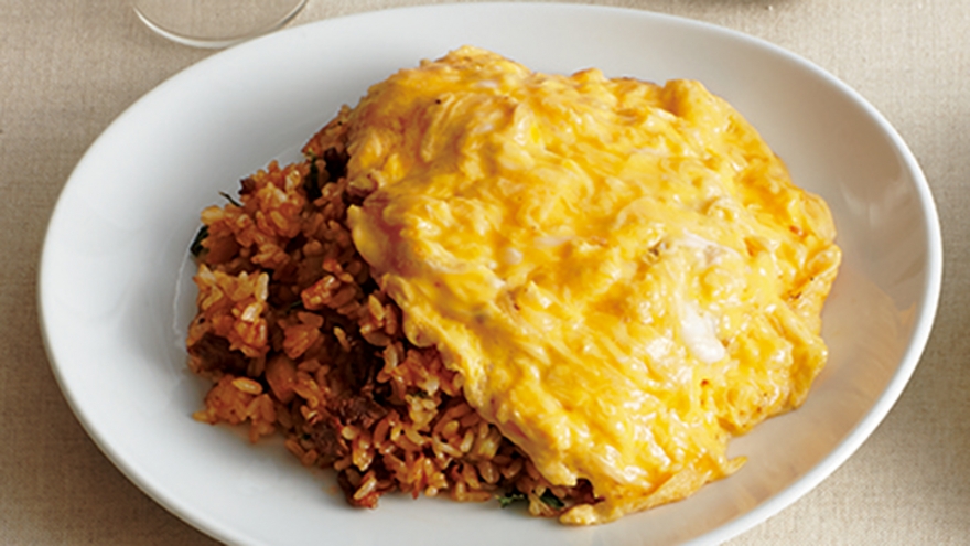 ソースオムライス