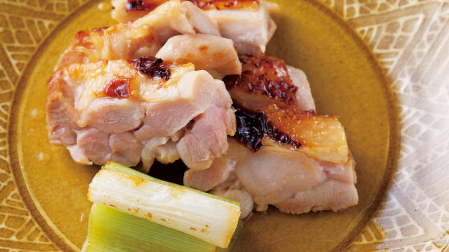 鶏もも肉のかす漬け