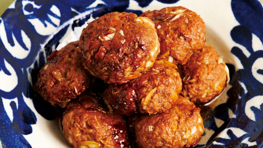 香味乳酸キャベツのつくね